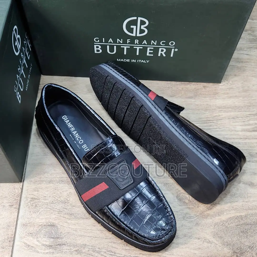 Original Italian GIANFRANCO BUTTERI Loafers Availableinstore