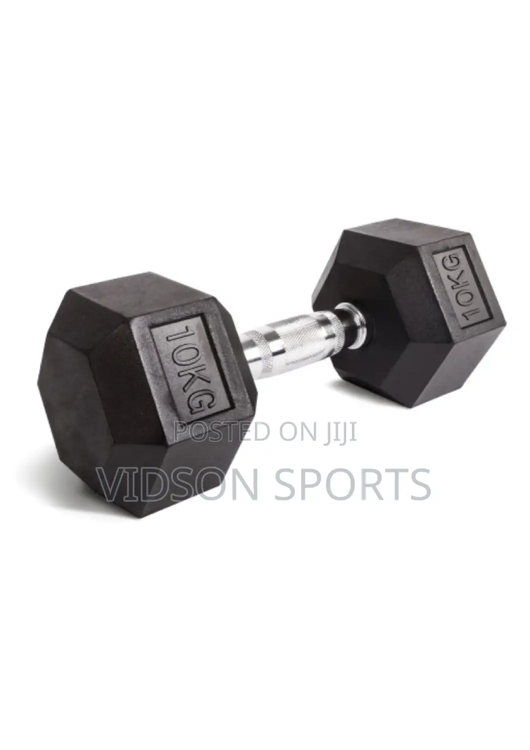 10kg Hex Dumbbell