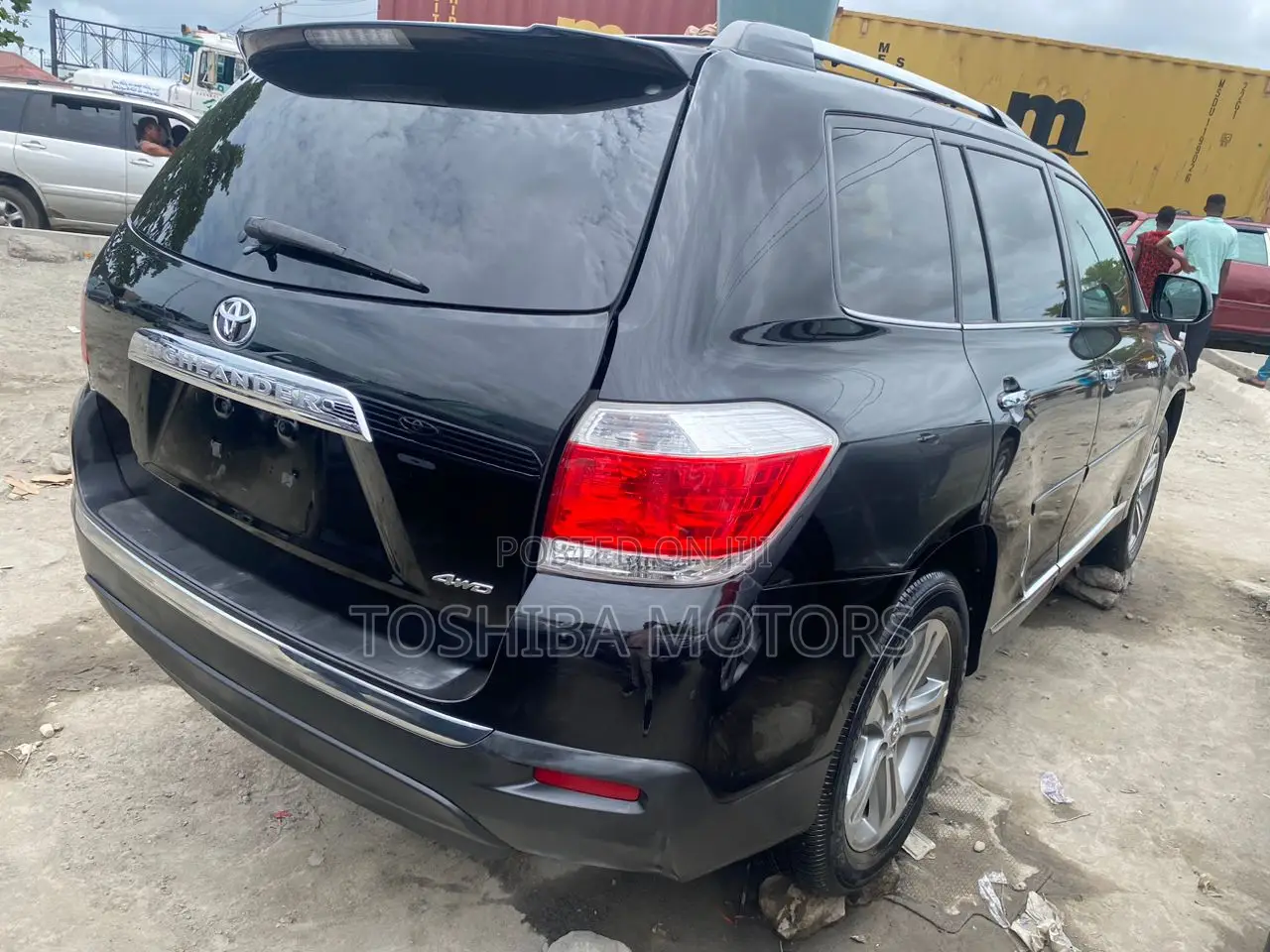 Toyota Highlander Limited 3.5l 4WD 2013 Black
