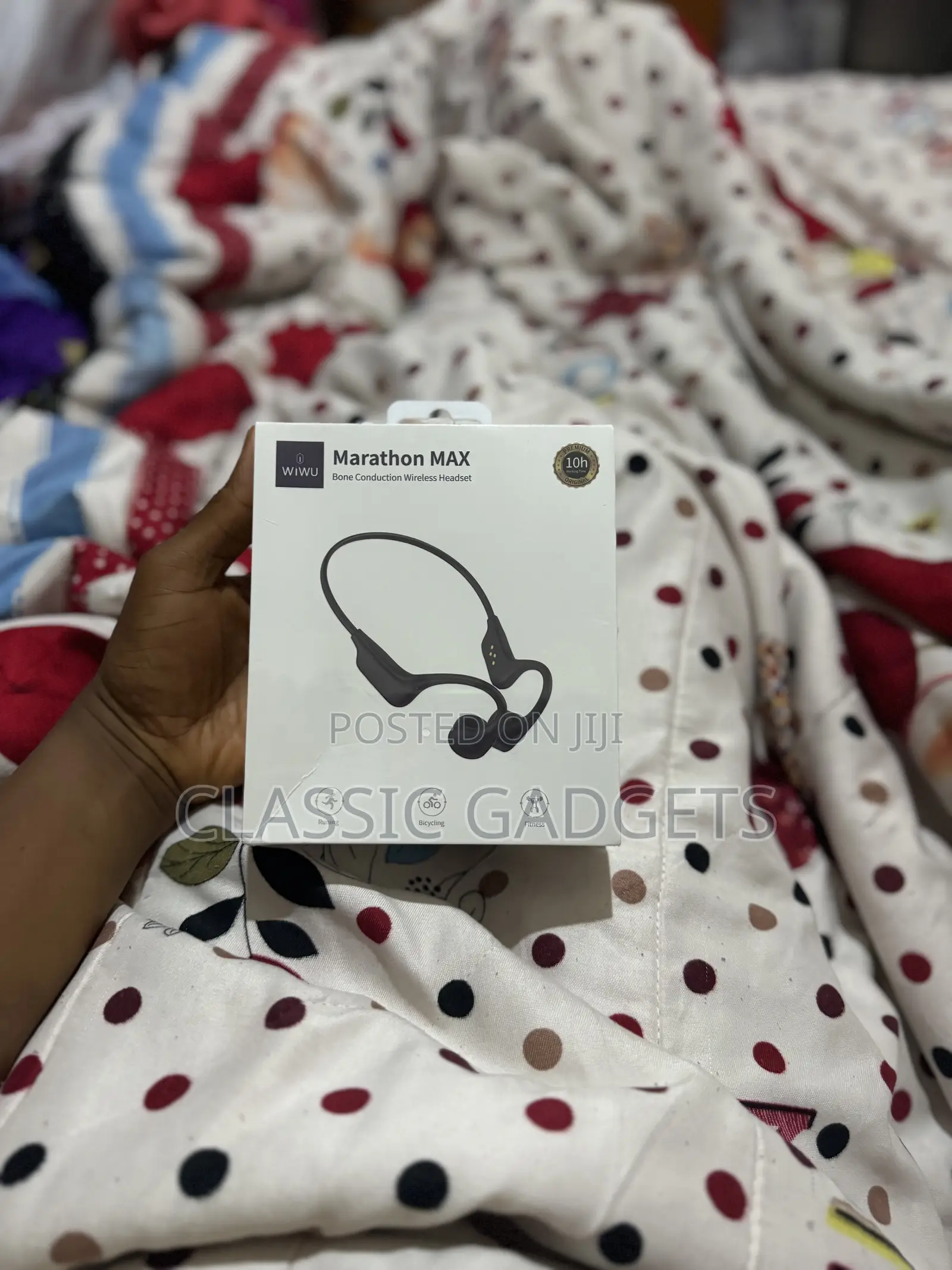 Wiwu Marathon Max Bone Conduction Wireless Sports Headsets