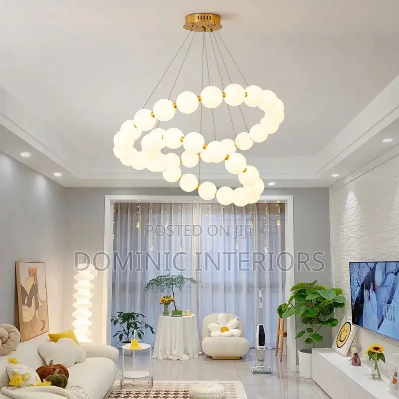 Round Ring Led Ceiling Chandelier
