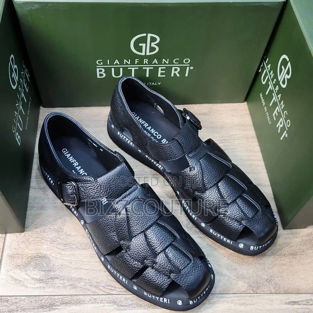 Original Italian GIANFRANCOBUTTERI Sandals Available Instore