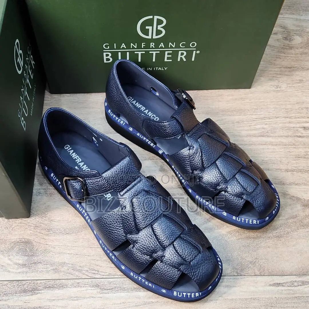 Original Italian GIANFRANCOBUTTERI Sandals Available Instore