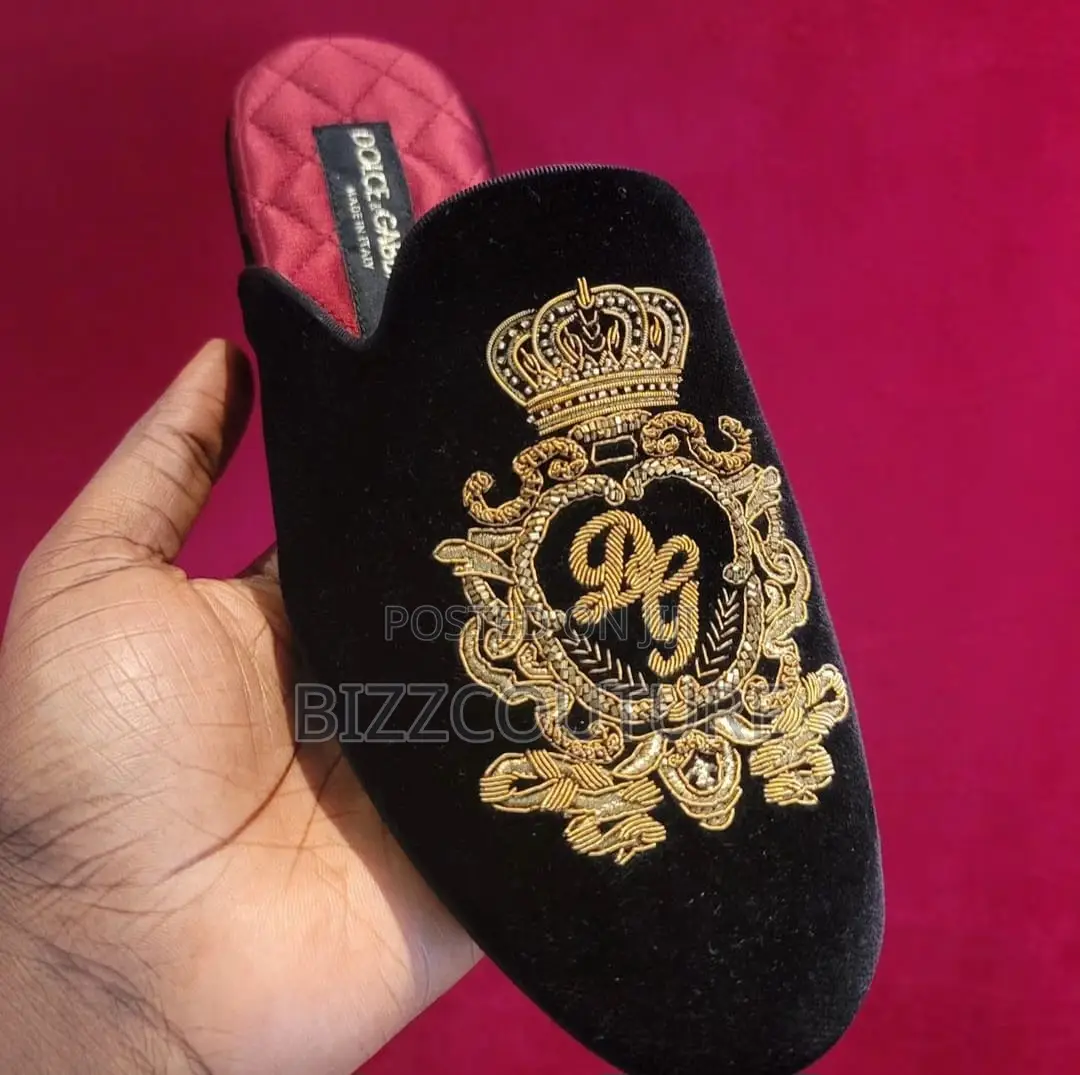 Original DOLCE GABBANA Half Shoes Available in Store