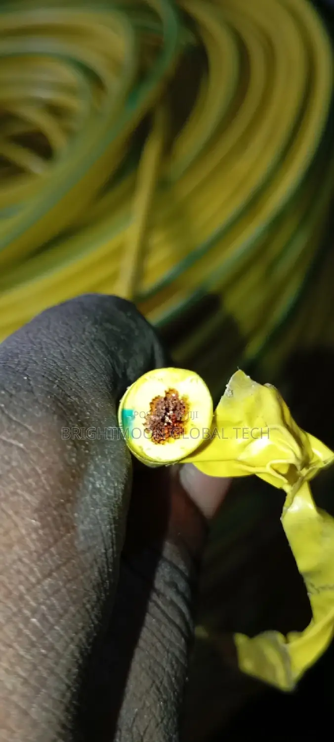 25mm Single Flexible Green and Yellow Earth Wire