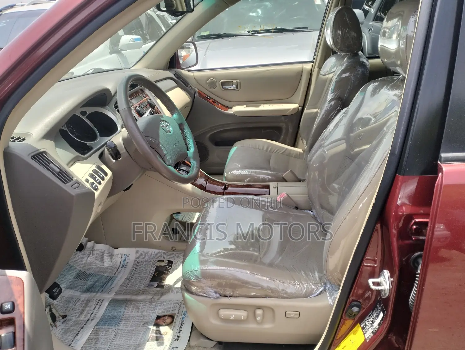 Toyota Highlander Limited V6 2007 Red