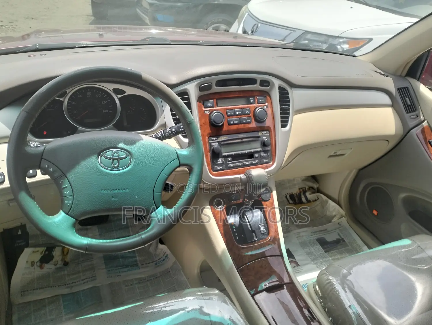 Toyota Highlander Limited V6 2007 Red
