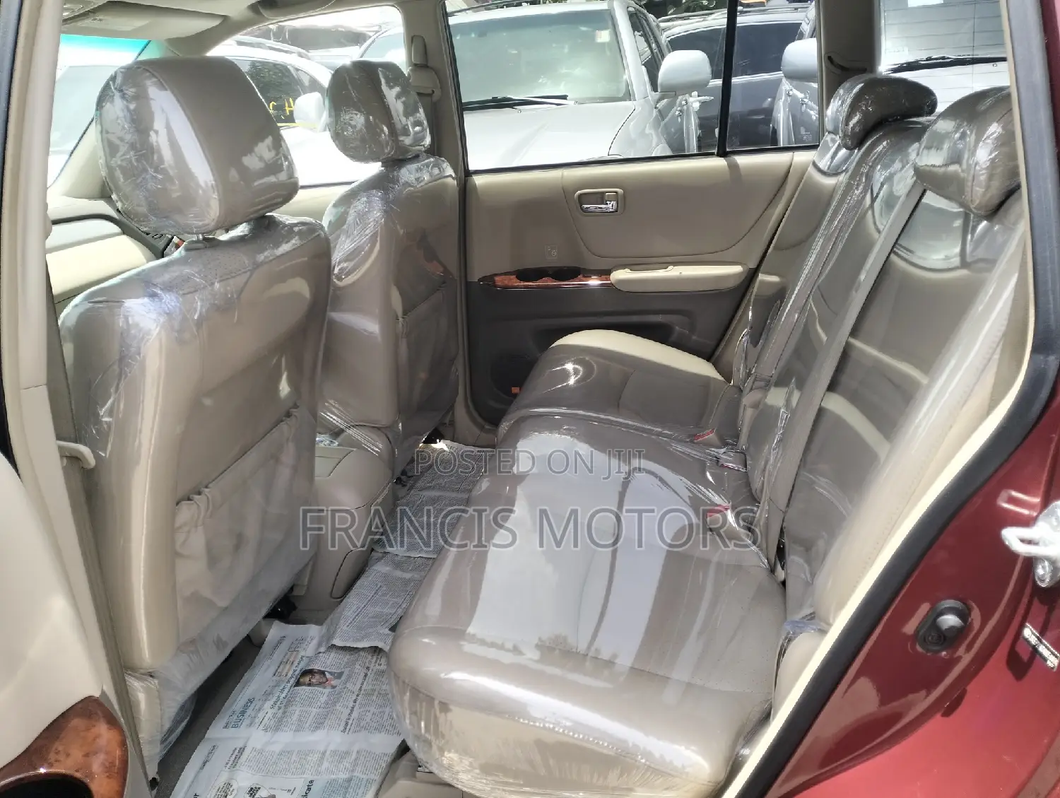 Toyota Highlander Limited V6 2007 Red