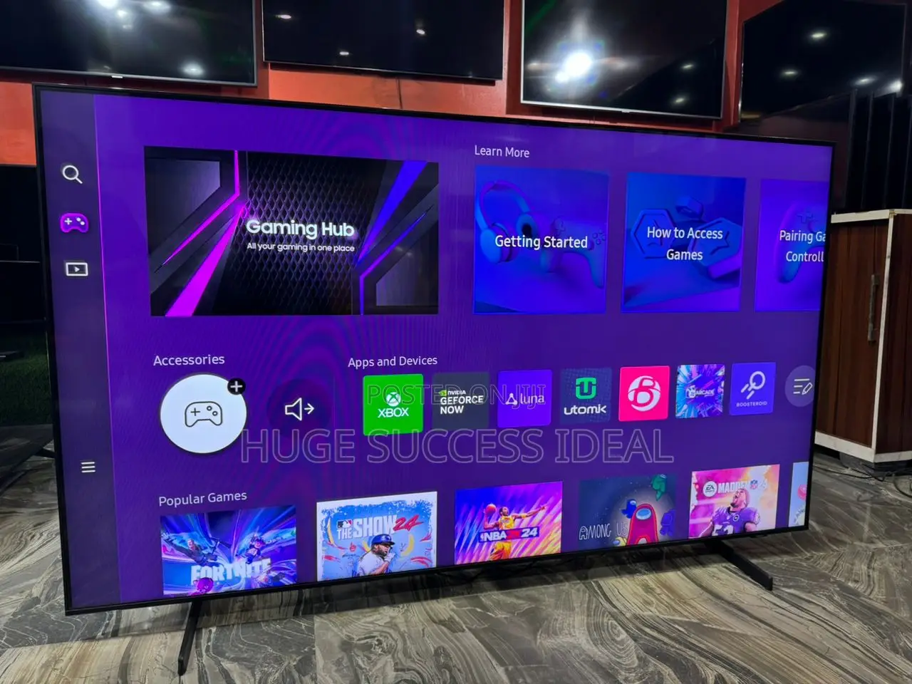 SAMSUNG 75" Smart Ultra HD HDR LED TV With Bixby (2023)
