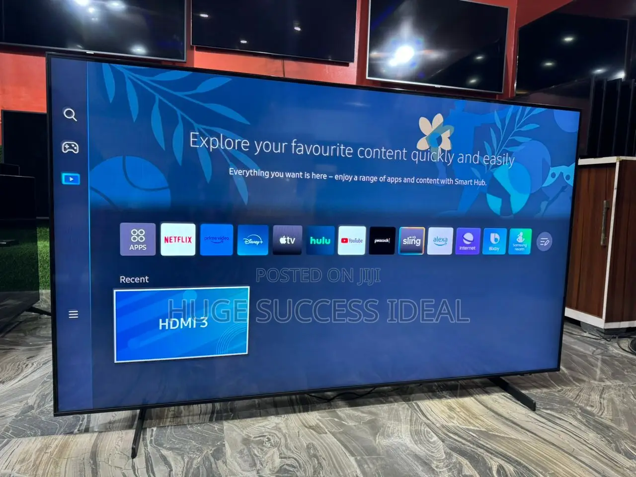 SAMSUNG 75" Smart Ultra HD HDR LED TV With Bixby (2023)