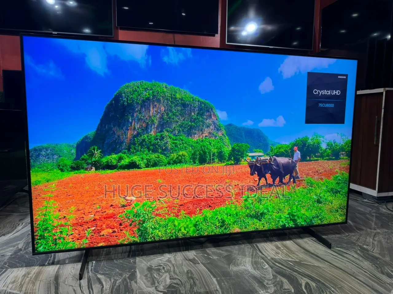 SAMSUNG 75" Smart Ultra HD HDR LED TV With Bixby (2023)