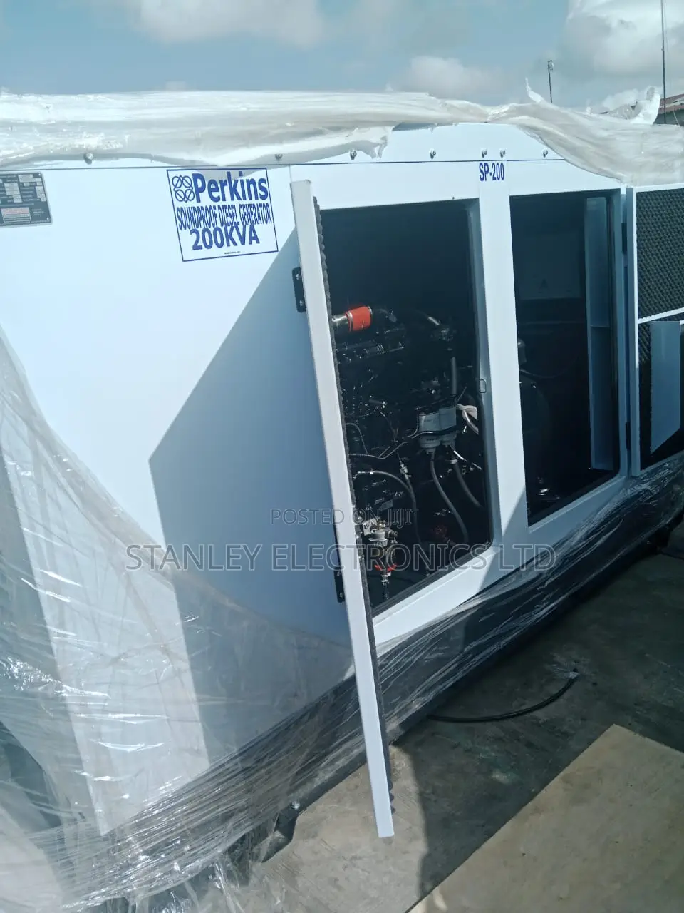 Brand New Perkins Soundproof Generator Diesel 100kva