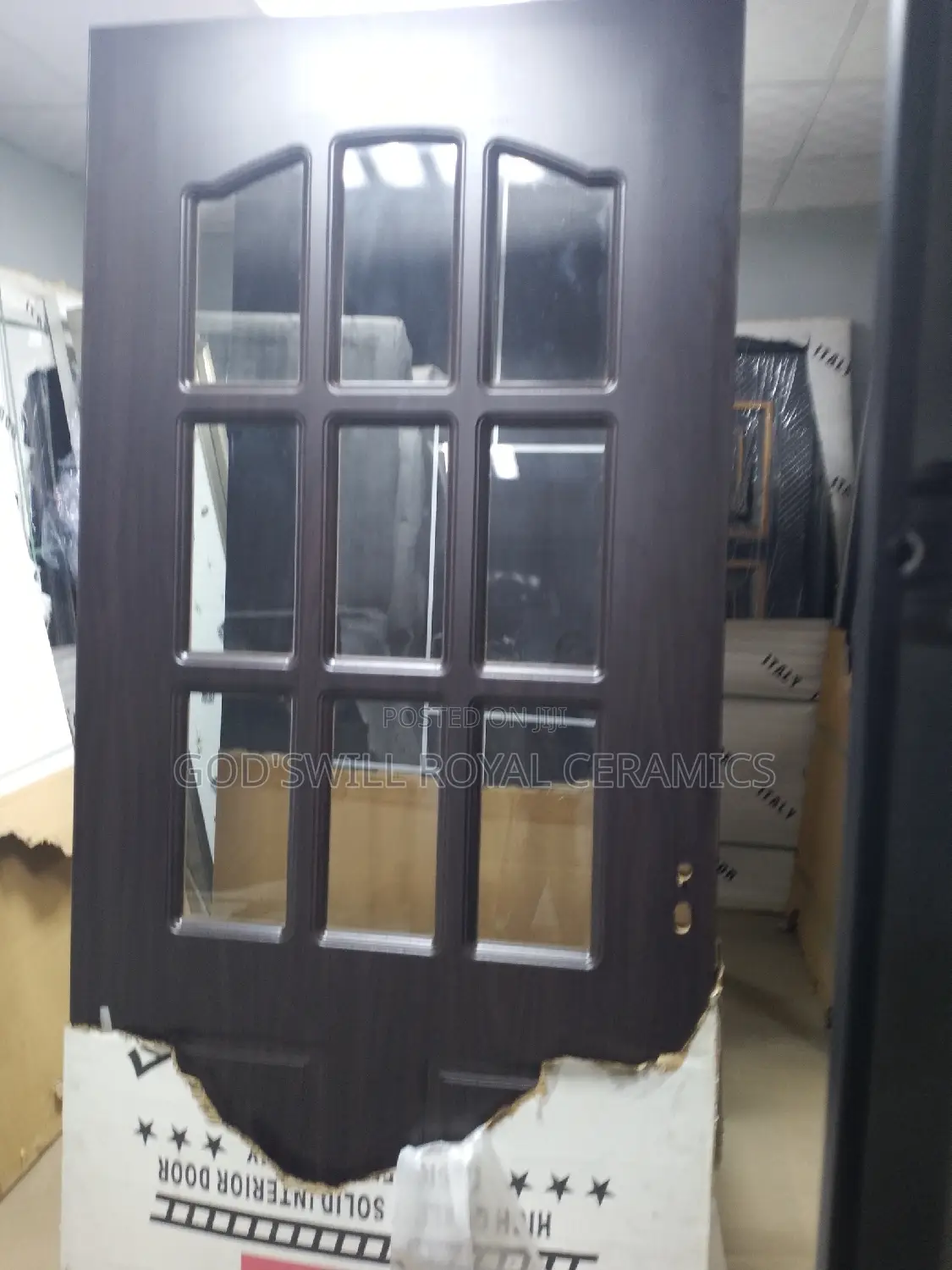 Glass Turkey Door