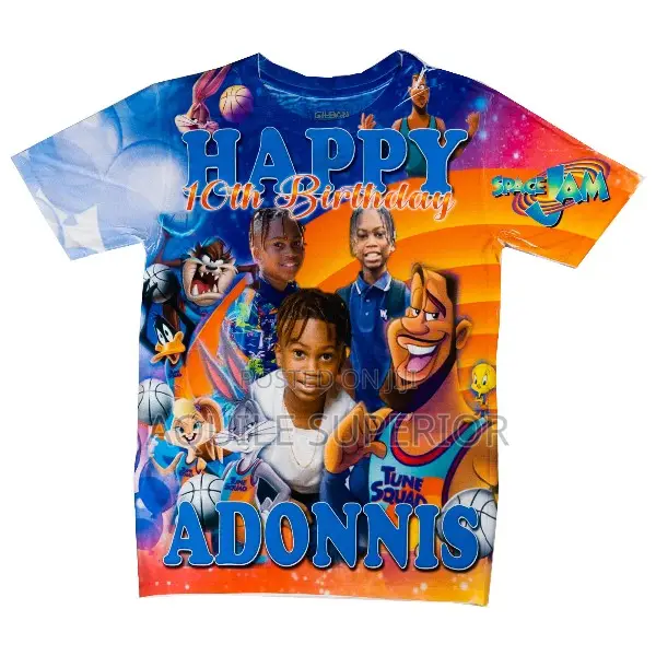Picture Printing on Birthday T Shirts