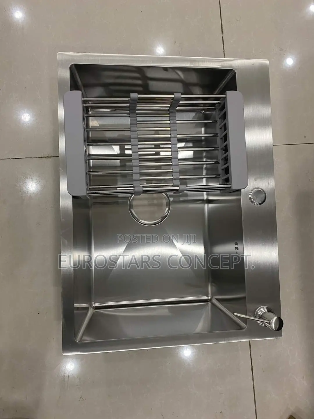 One Bowl Aluminum Kitchen Sink