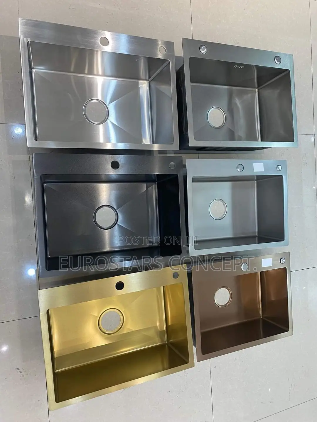 One Bowl Aluminum Kitchen Sink