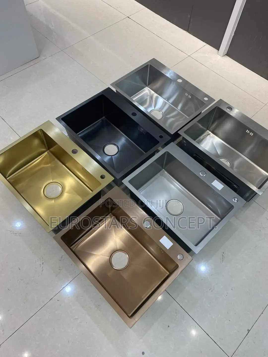 One Bowl Aluminum Kitchen Sink