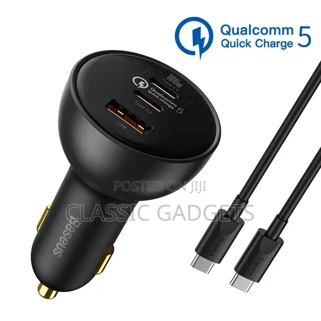 Baseus 160W Qualcomm Quick Charge-5 USB /Type C Car Charger