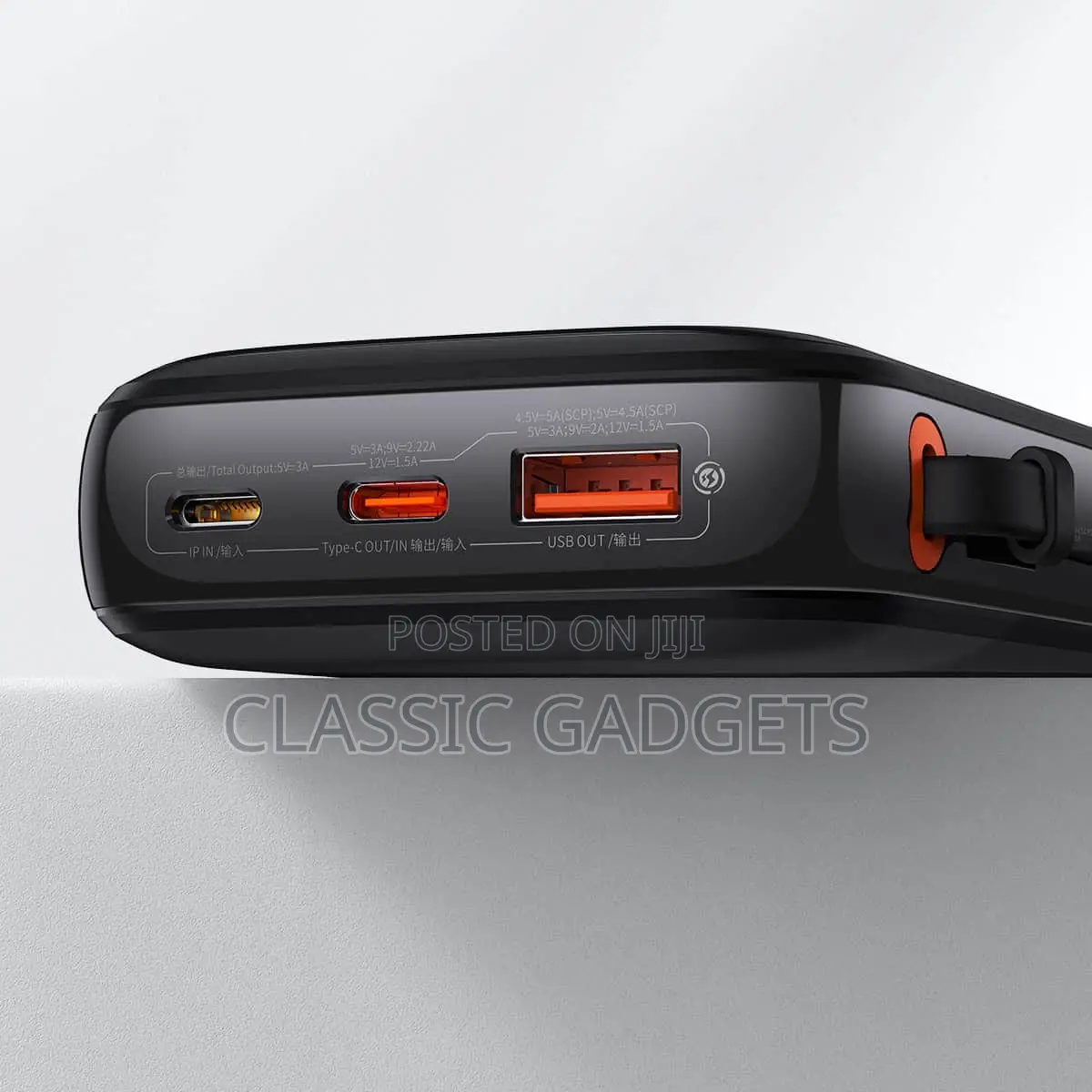 Baseus Qpow Pro Digital Display Power Bank 10000mah 22.5W
