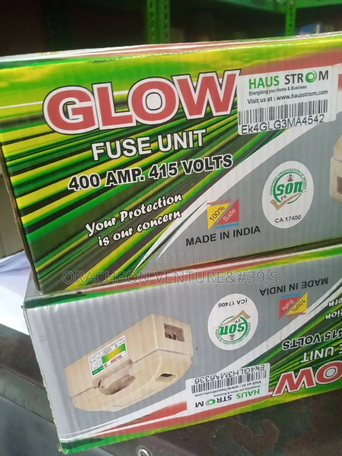 400amps Cut Out Glow Products