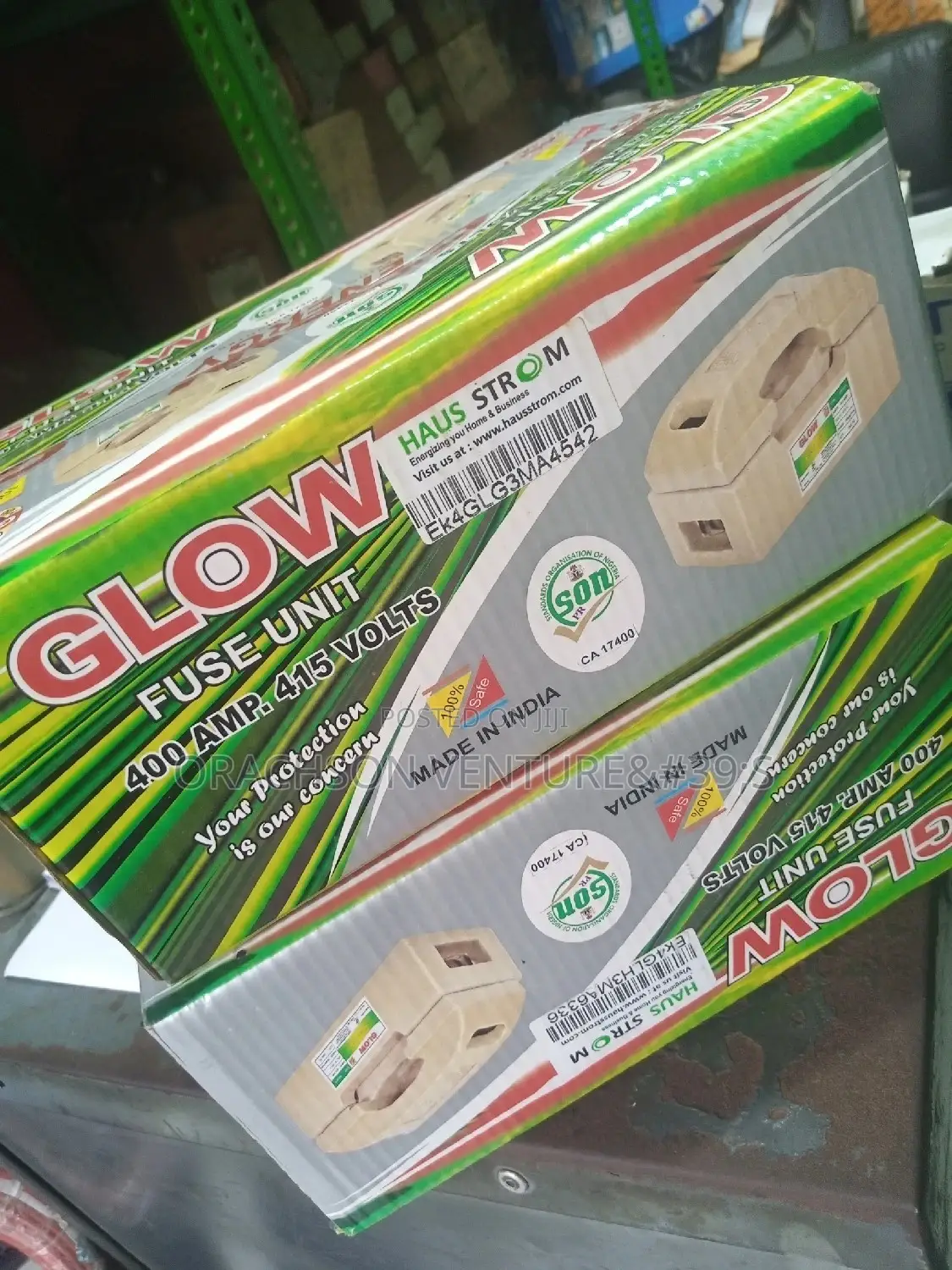 400amps Cut Out Glow Products