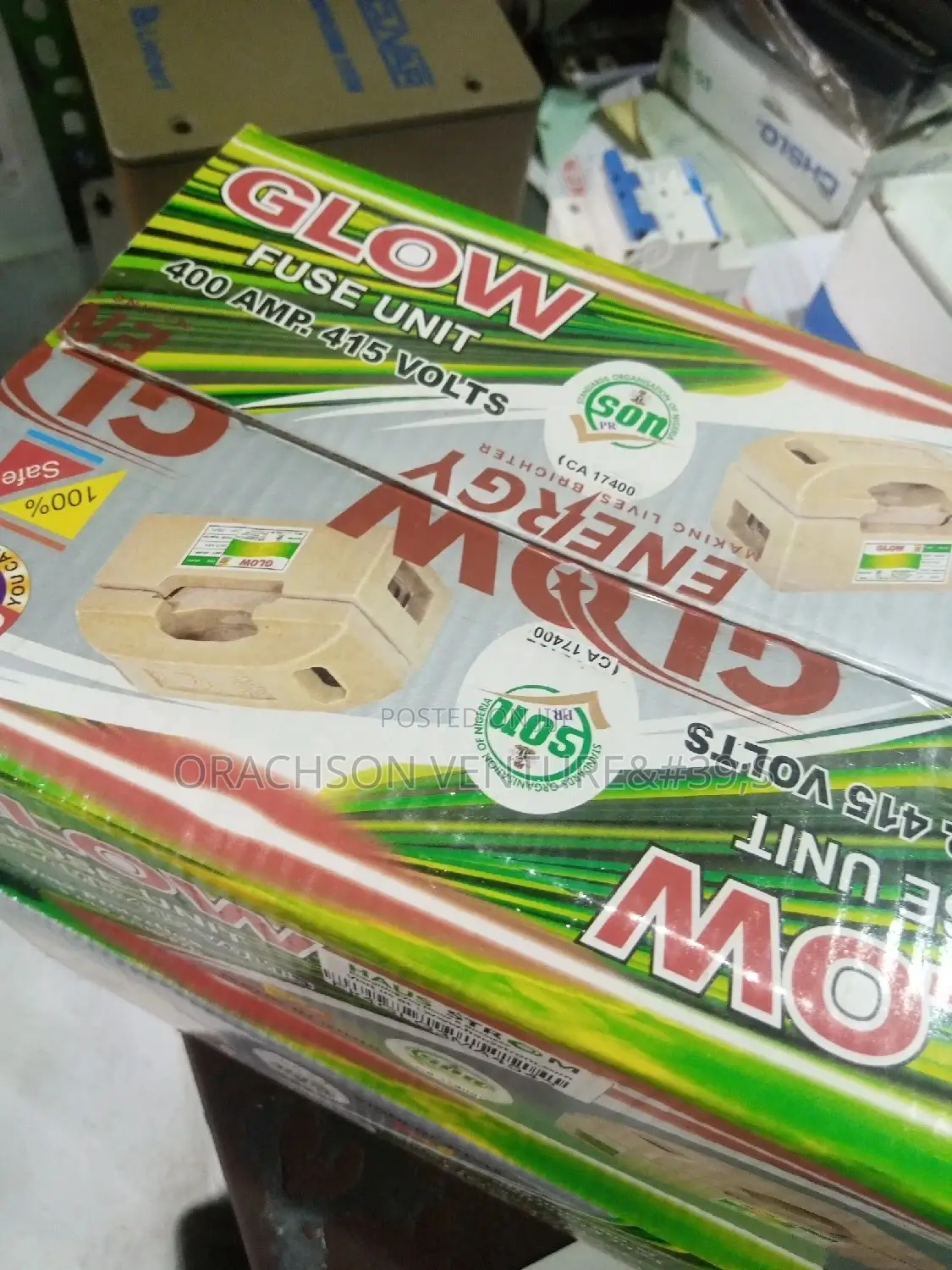 400amps Cut Out Glow Products