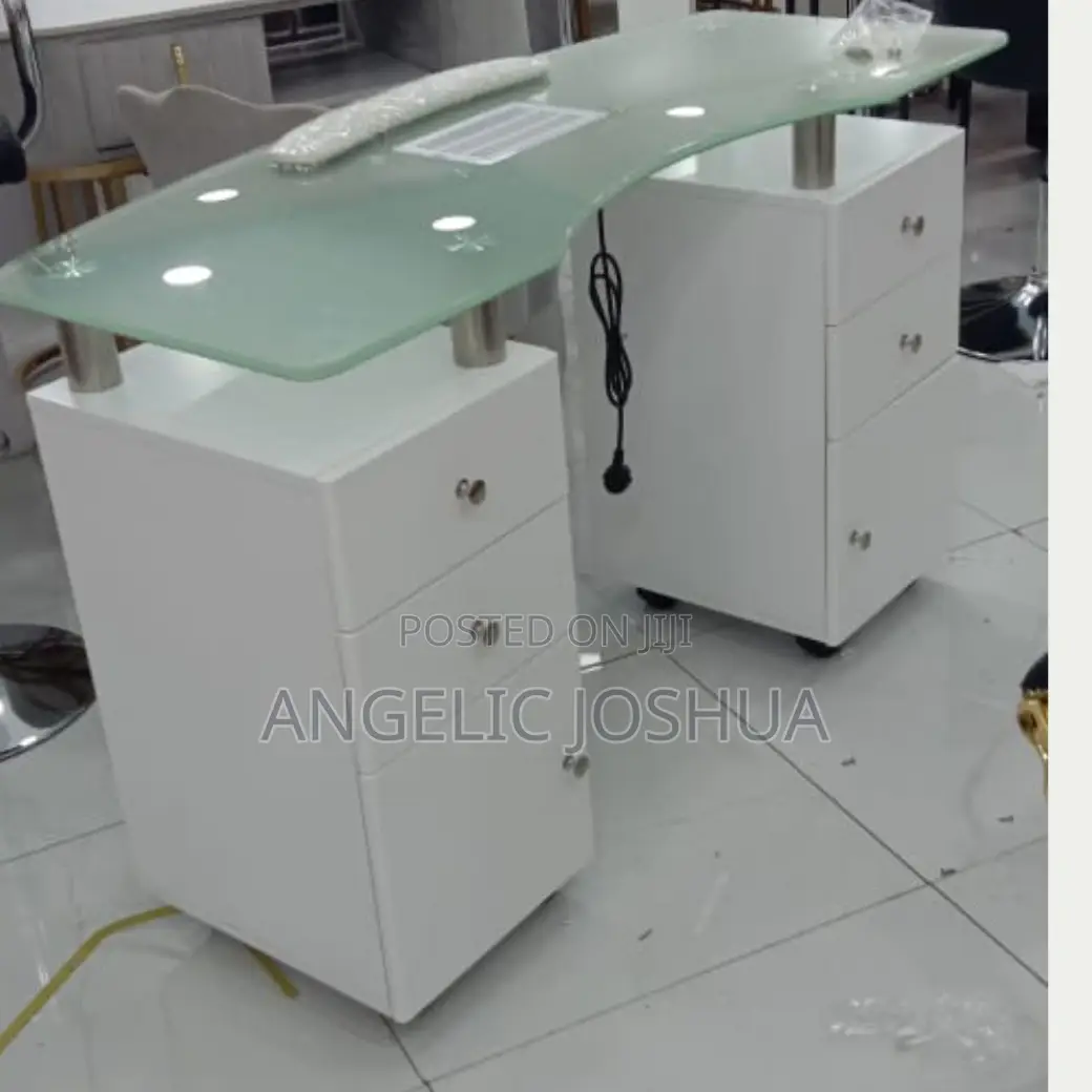 Double Drawer Nail Table