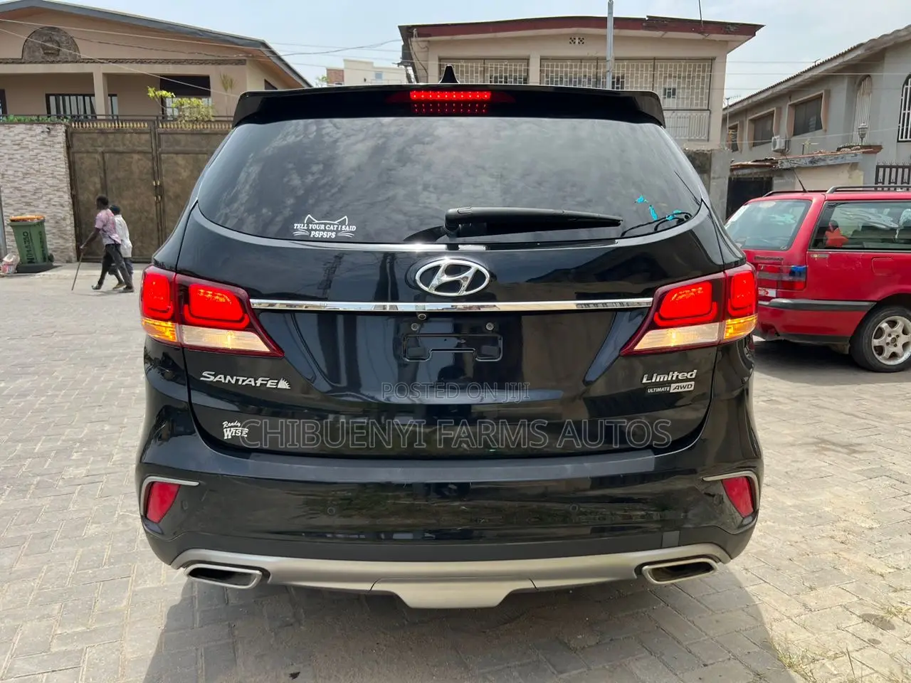 Hyundai Santa Fe Limited Ultimate AWD 2017 Black
