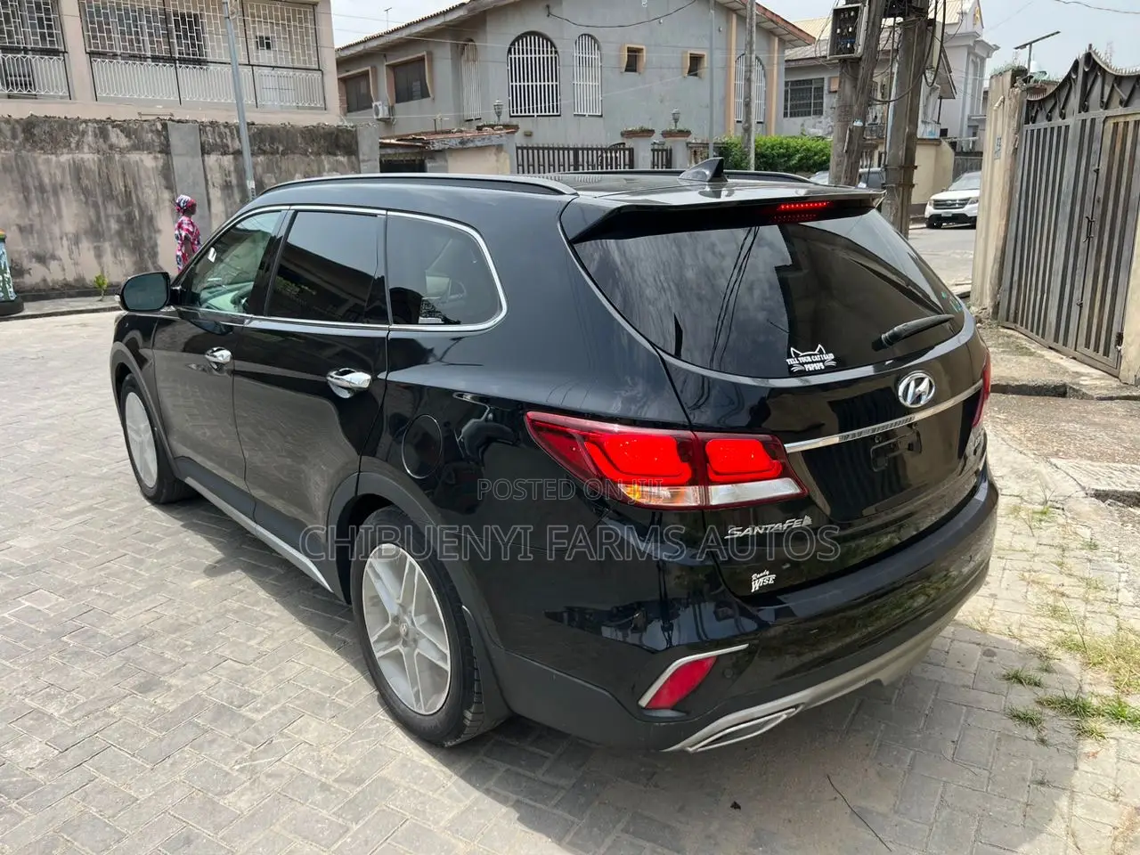 Hyundai Santa Fe Limited Ultimate AWD 2017 Black