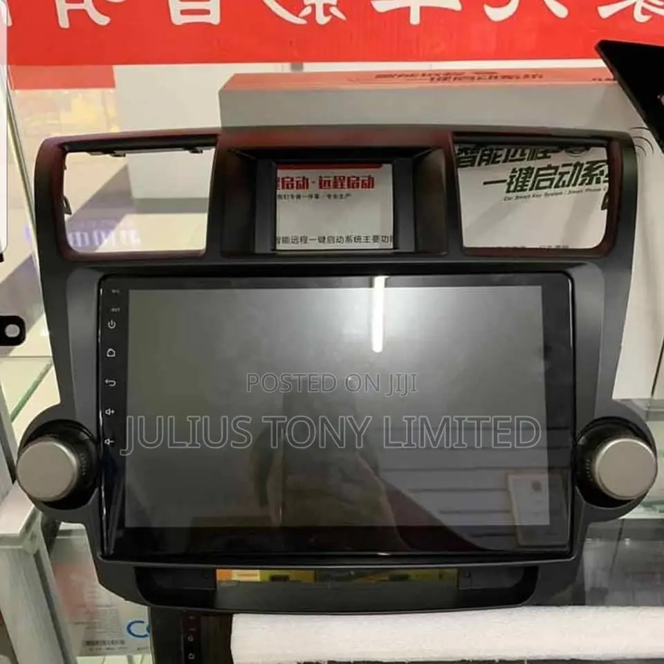 Toyota Highlander 2008-2012 Android Navigation System