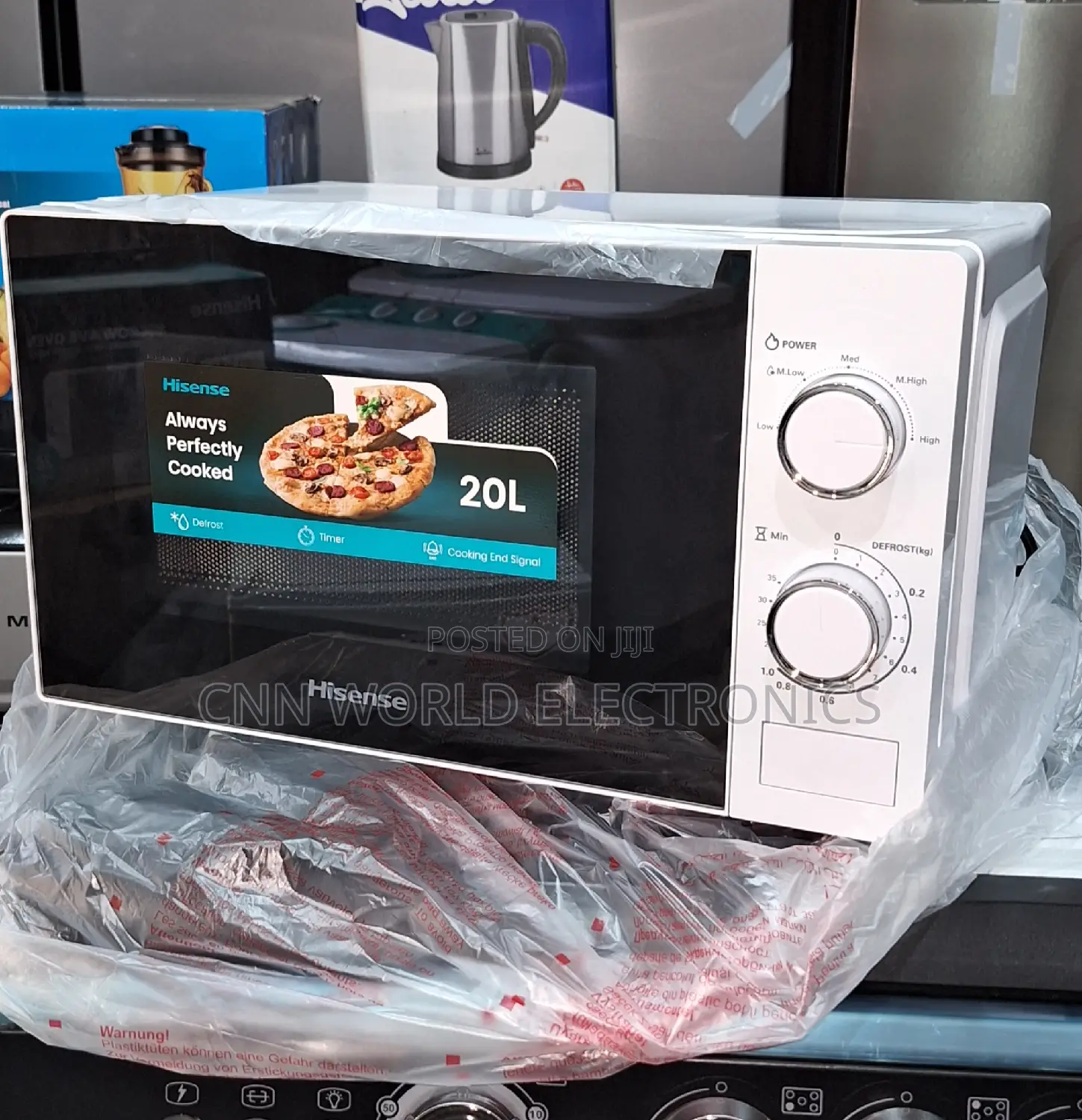 Brand New Hisense 20liters Microwave Oven (Manual) Warranty