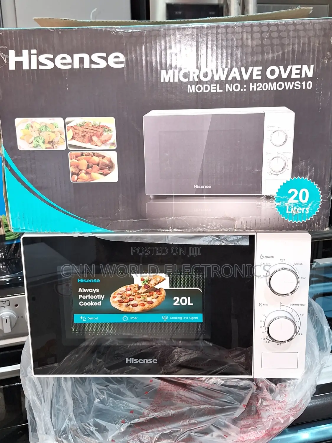 Brand New Hisense 20liters Microwave Oven (Manual) Warranty