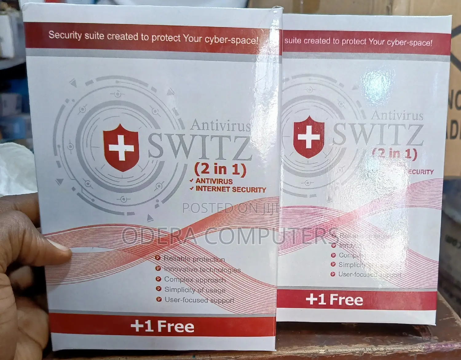 Brand New Switz 2-in-1 Antivirus for Internet Security