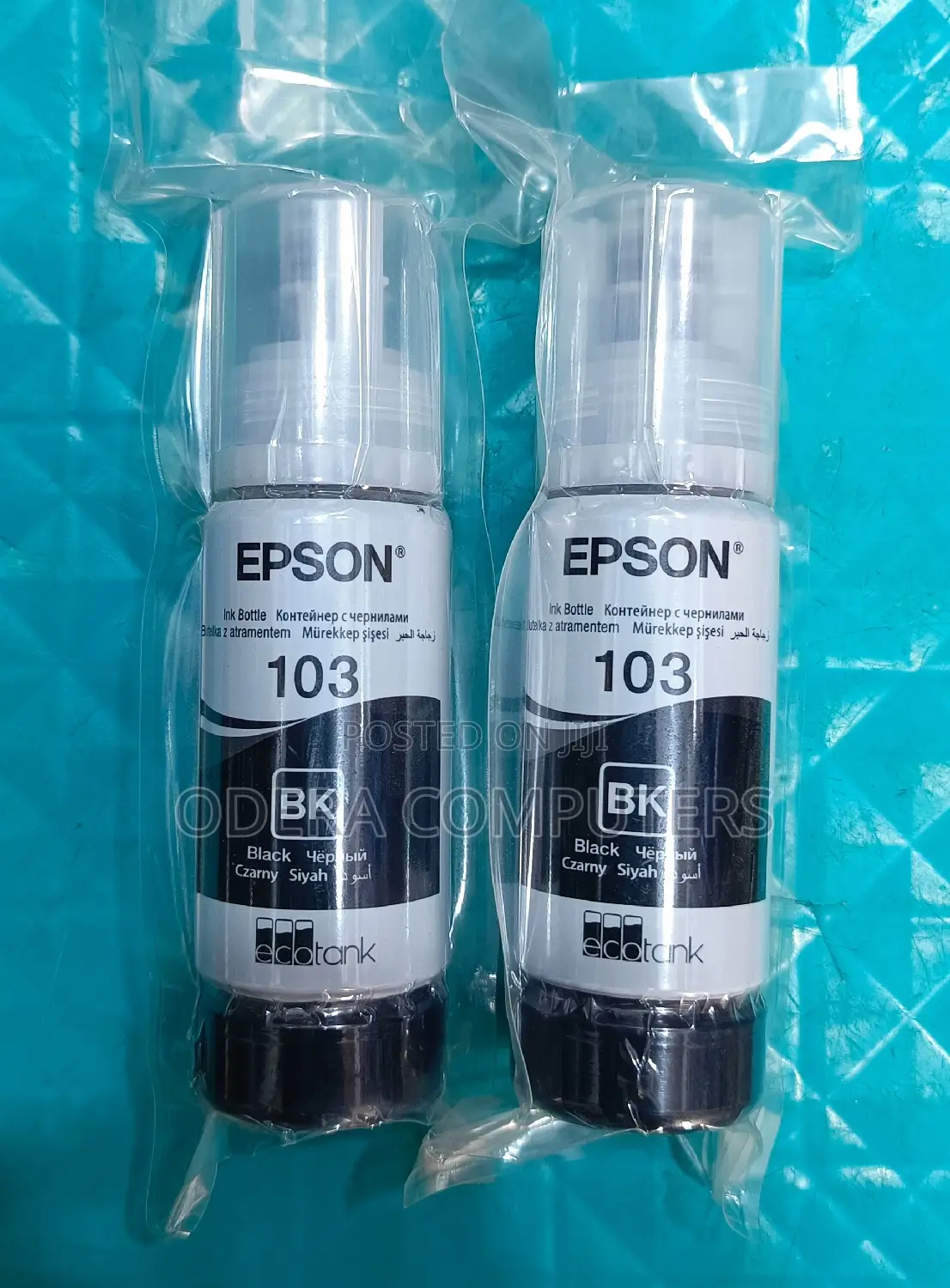Brand New Epson Ecotank Ink Bottle at Each
