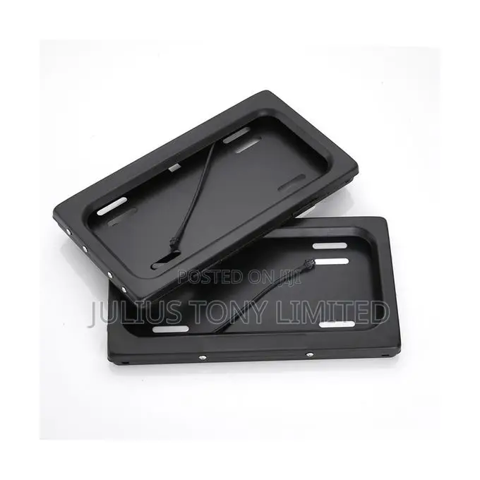 Shutter Electric License Plate Frame W/Remote Control