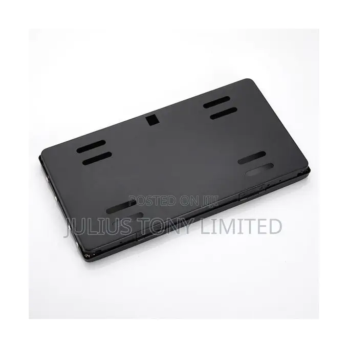 Shutter Electric License Plate Frame W/Remote Control