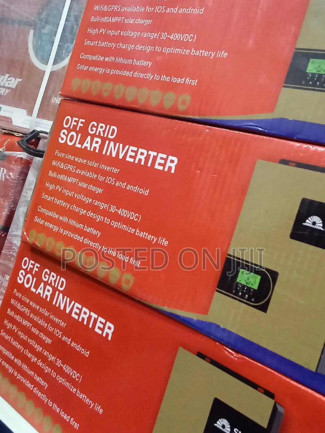 2kva High Quality SMS Hybrid Inverter With 80a Controller