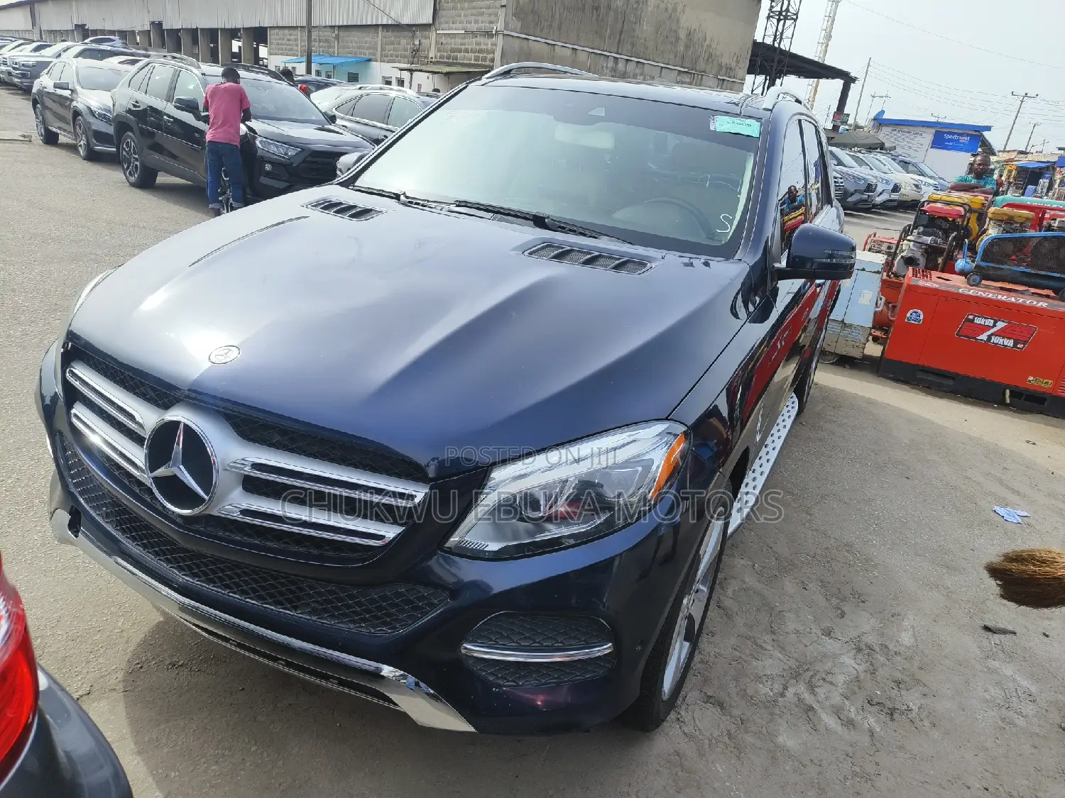 Mercedes-Benz GLE-Class GLE 350d 4MATIC 2017 Blue