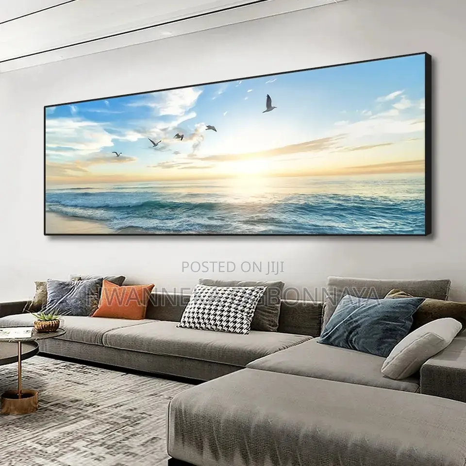 Large Landscape Canvas Painting Living Room