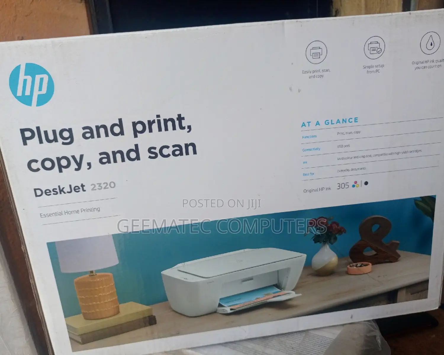 Hp Deskjet 2320 Print, Scan and Photocopy