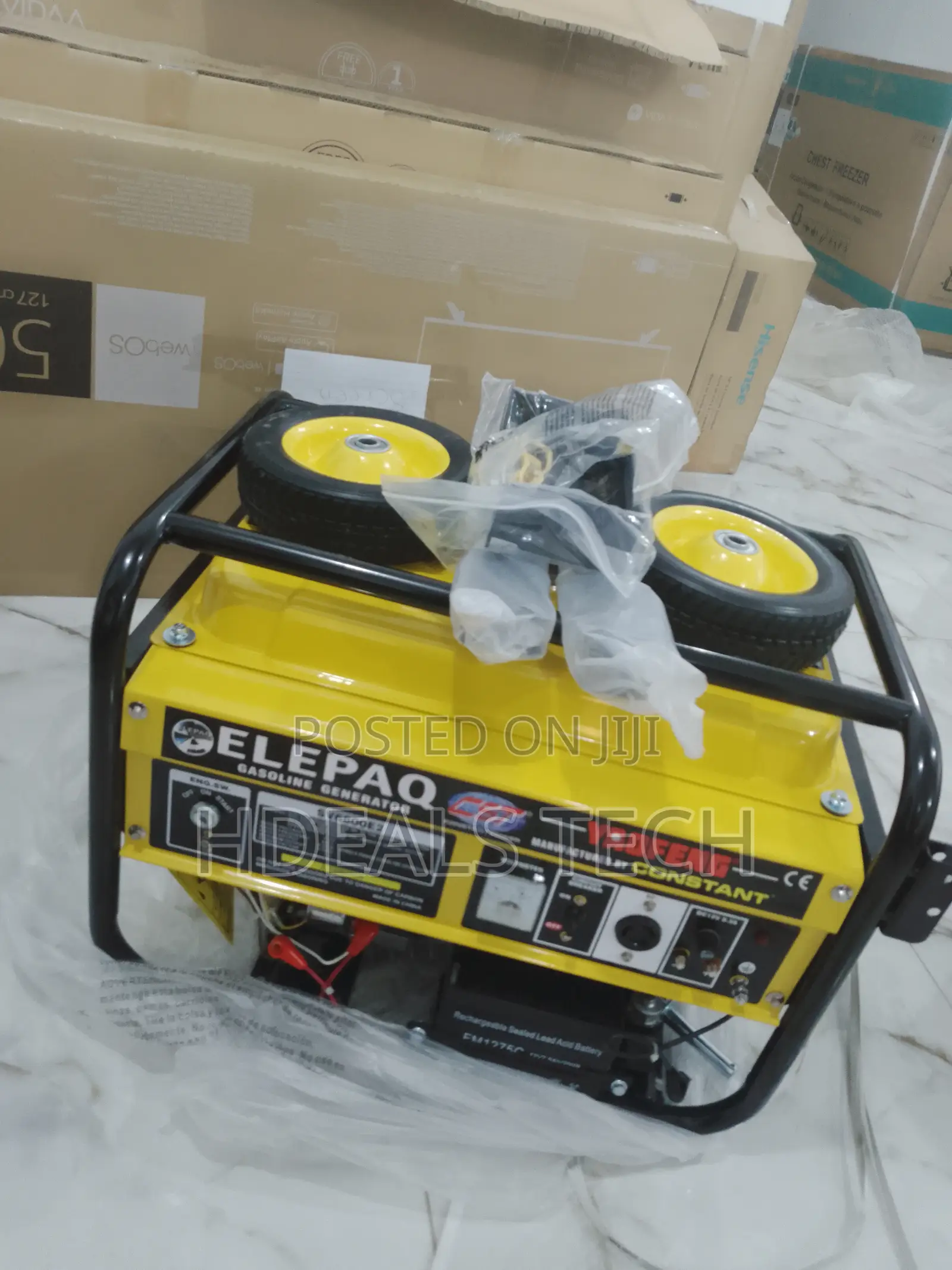 Low Noise Elepaq Generator 4.5kva.