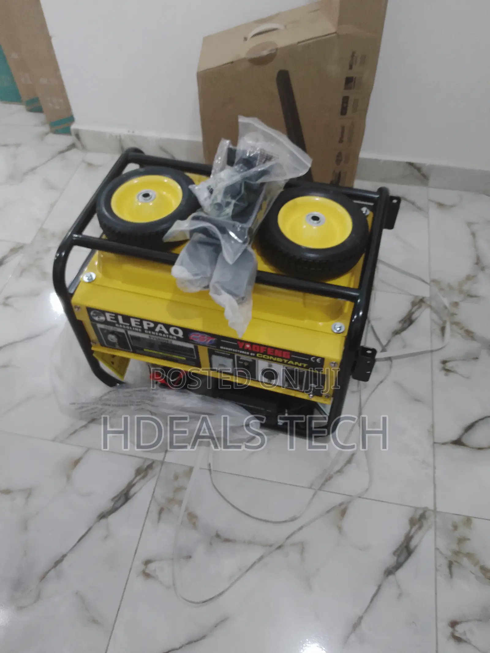 Elepaq 4.5kva Generator Set With Two Tyer.