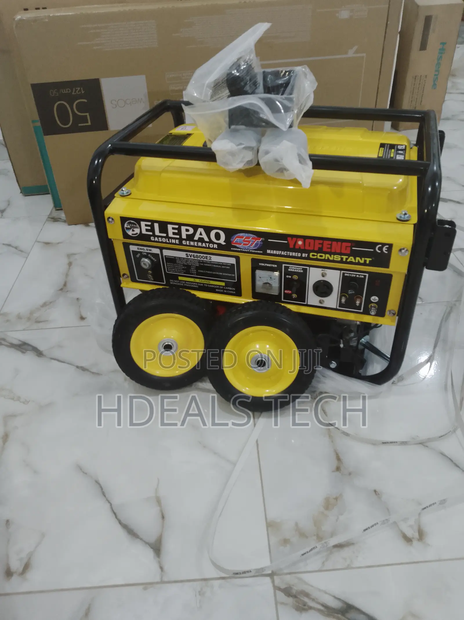 Elepaq Constant 4.5KVA 100% Copper Coil Key Start.