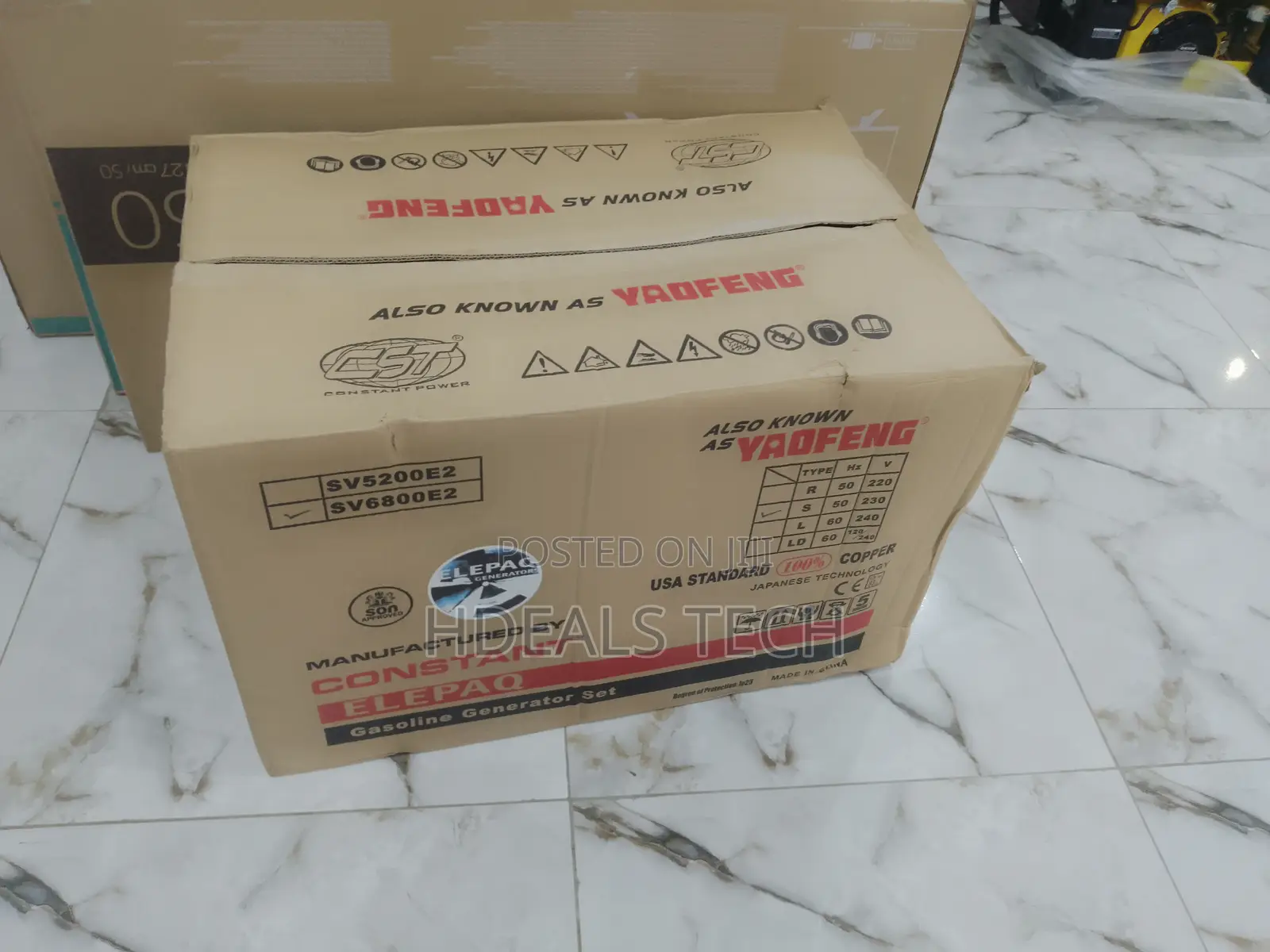Best Selling Elepaq 4.5kva Gasoline Generator Set.