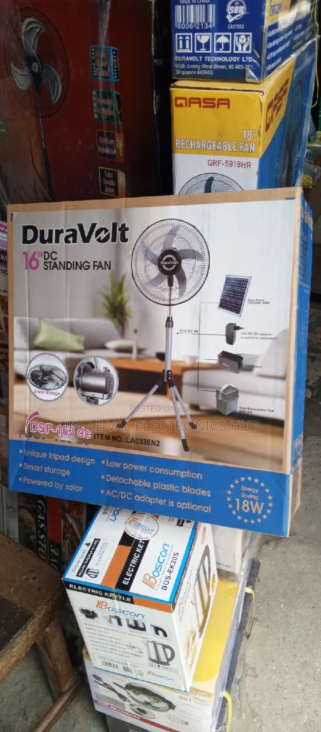Duravolt 16" Dc Standing Fan