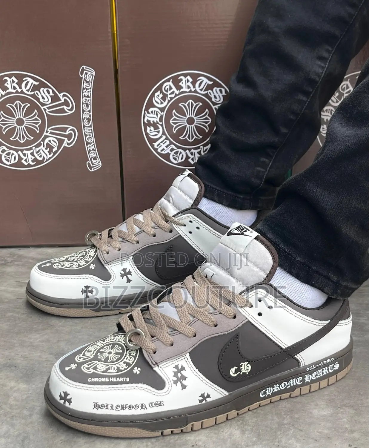 Original CHROME HEART Sneakers Available in Store