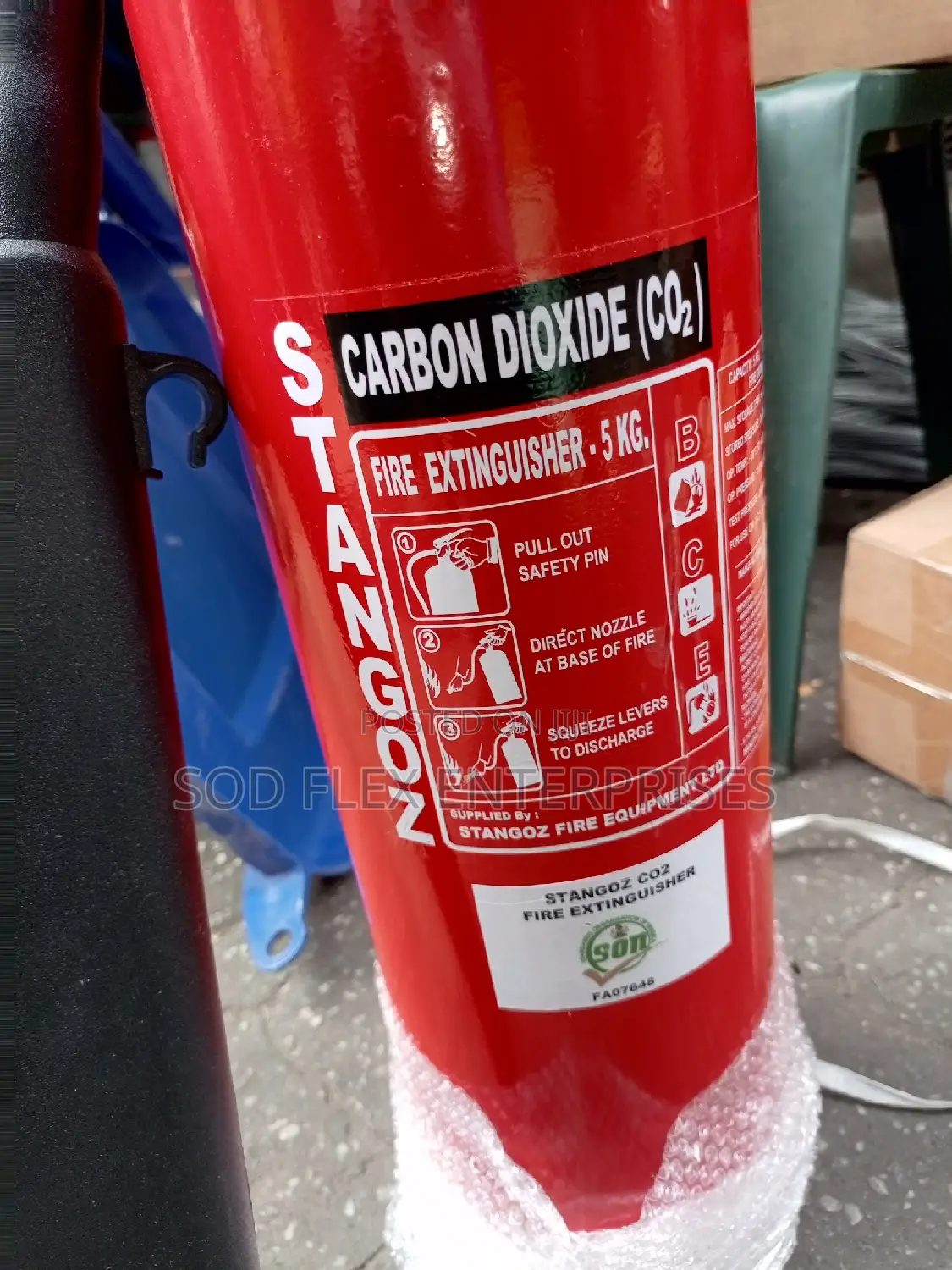 Brand New 5kg Co2 Imported Fire Extinguisher