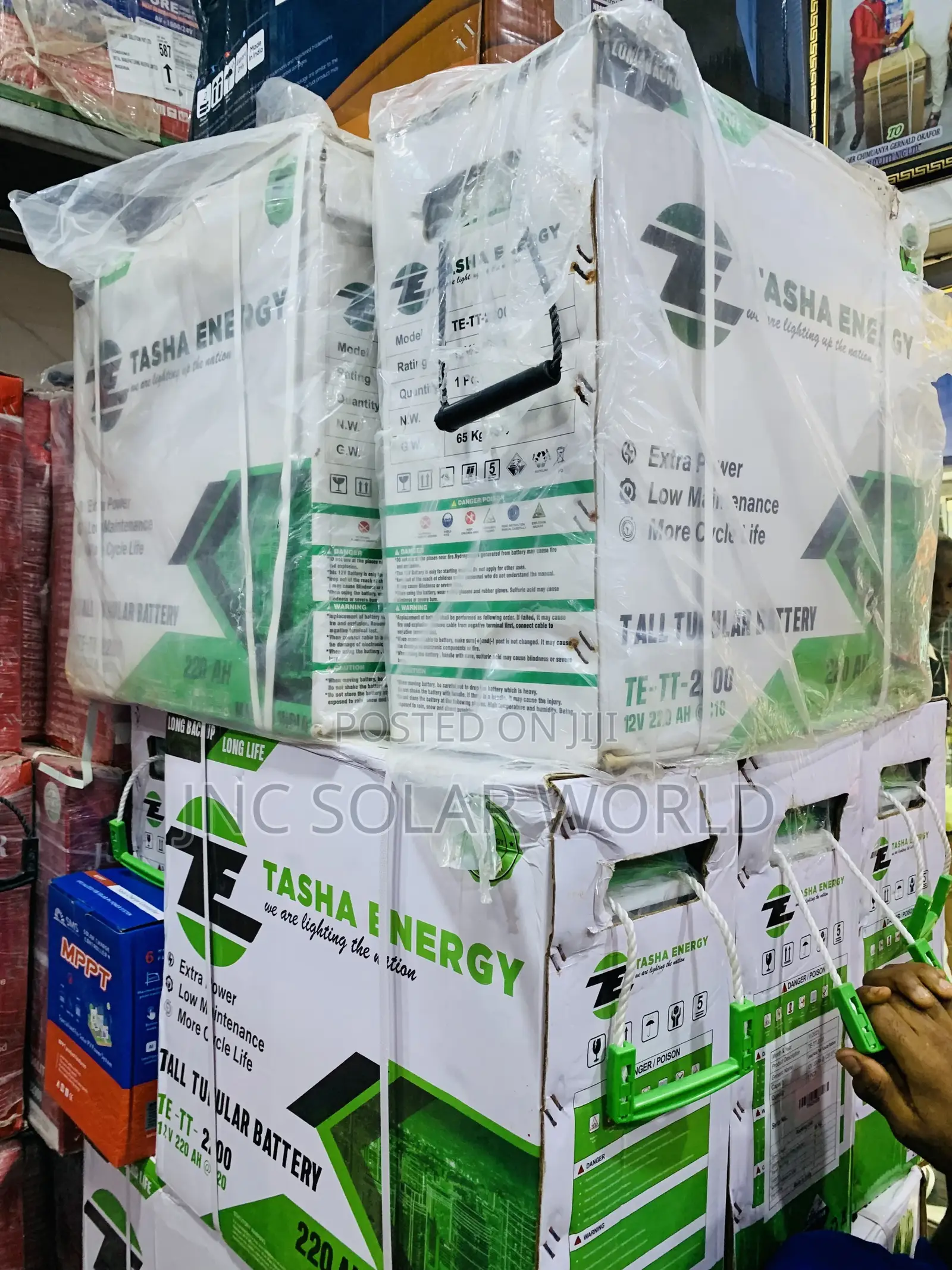 220ah /12v Tasha Energy Tubular Battery