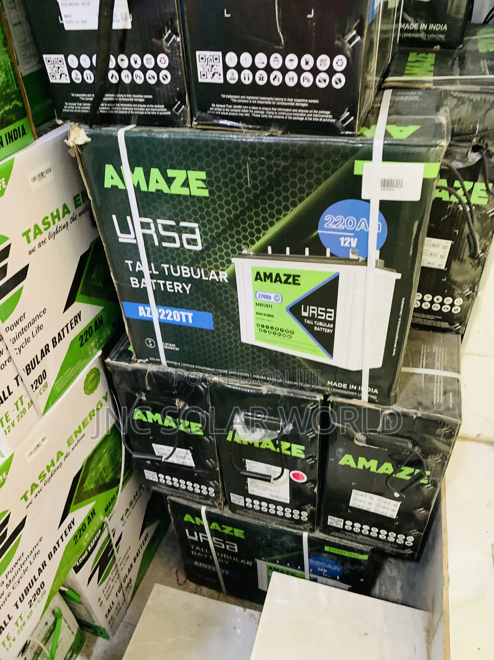 220ah/12v Amaze Tubular Battery