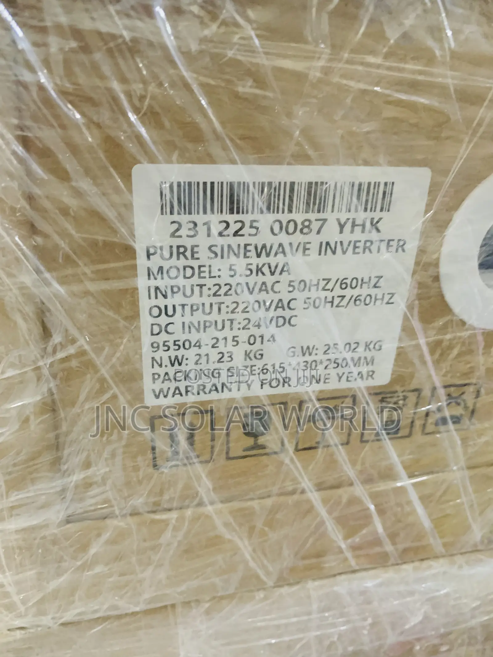 5.5kva/24v Yohako Inverter